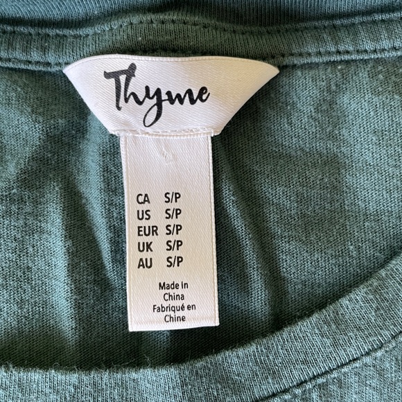 Thyme nursing Shirt. - Picture 4 of 4